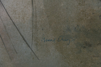 Bernard CHAROY : Dominique au ruban - Lithographie originale signée