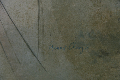 Bernard CHAROY : Dominique au ruban - Lithographie originale signée
