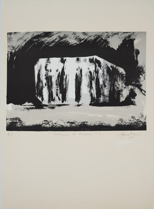 Claude HASTAIRE : Welcome et bienvenue - Lithographie originale signée