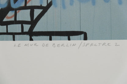 Peter KLASEN : Spectre - Lithographie originale signée