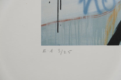 Peter KLASEN : Spectre - Lithographie originale signée