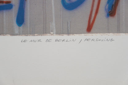Peter KLASEN : Pershing - Lithographie originale signée