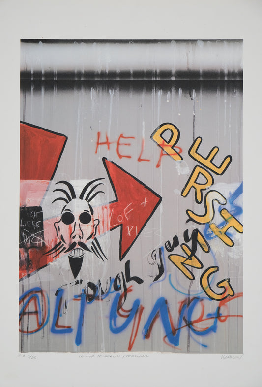Peter KLASEN : Pershing - Lithographie originale signée