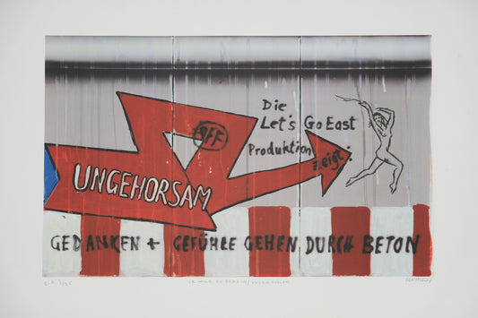 Peter KLASEN : Ungehorsam - Lithographie originale signée
