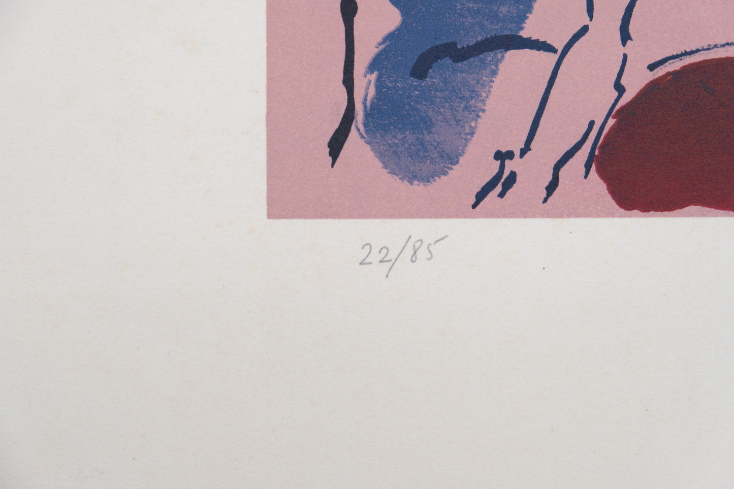 André MASSON : Erotique - Lithographie originale signée