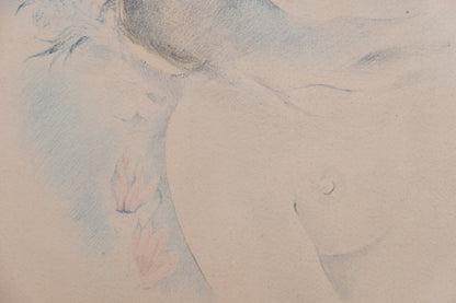 Mariette LYDIS : Portrait de femme - Lithographie signée