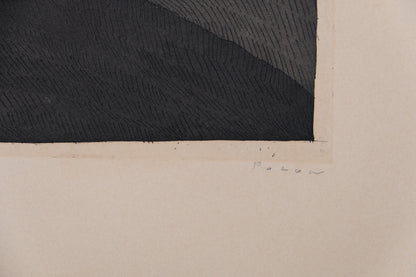 Jean Michel FOLON : Le cri - Gravure originale signée