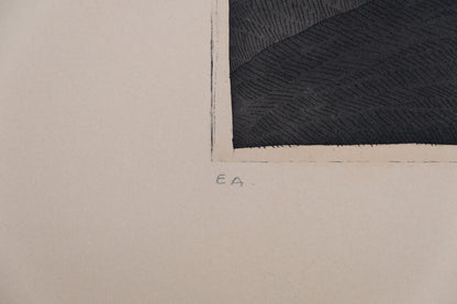 Jean Michel FOLON : Le cri - Gravure originale signée