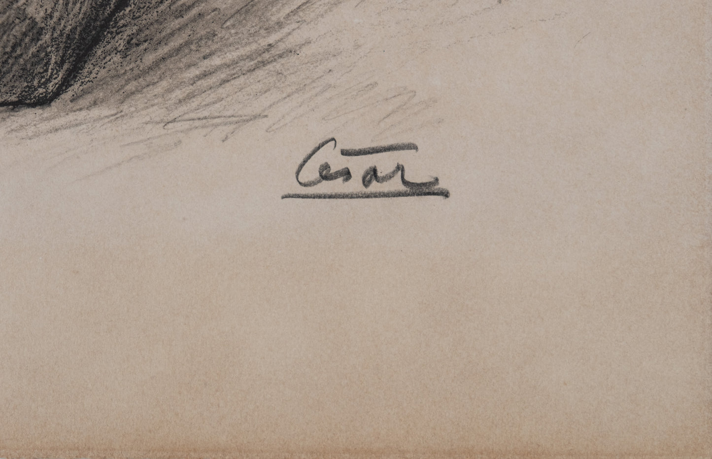 CESAR : La poule noire - Lithographie originale signée
