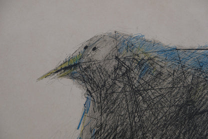 CESAR : La poule noire - Lithographie originale signée