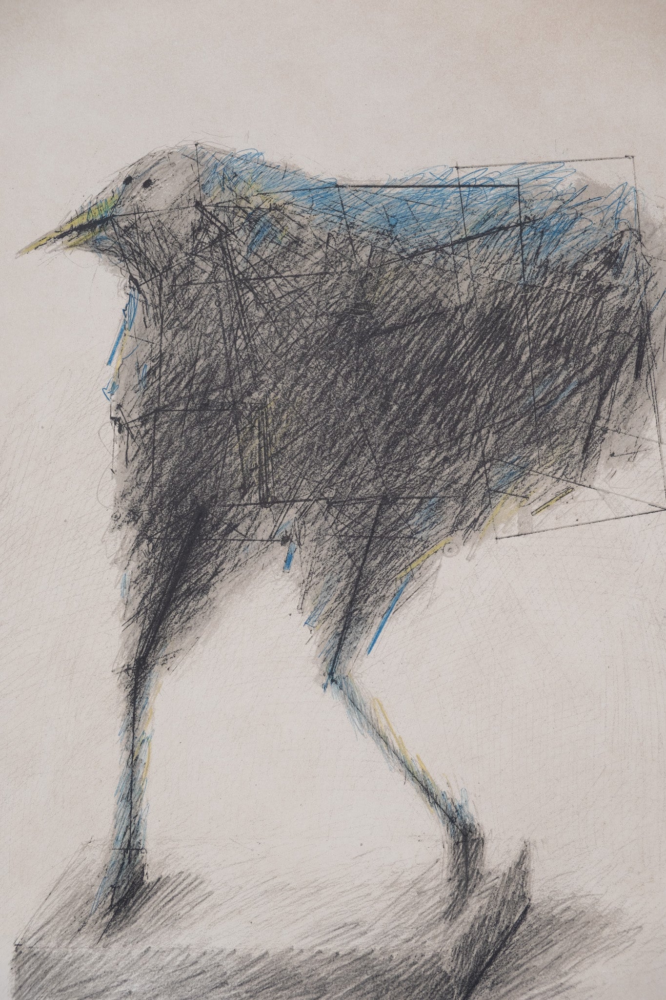 CESAR : La poule noire - Lithographie originale signée