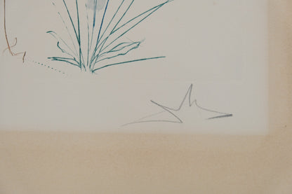 Salvador DALI : Retour de la Sulamite - Gravure originale signée