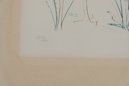 Salvador DALI : Retour de la Sulamite - Gravure originale signée