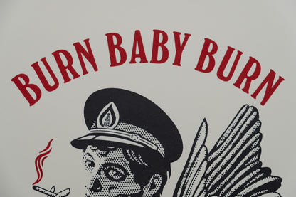 Shepard FAIREY (OBEY) : Burn Baby Burn - Letterpress originale signée