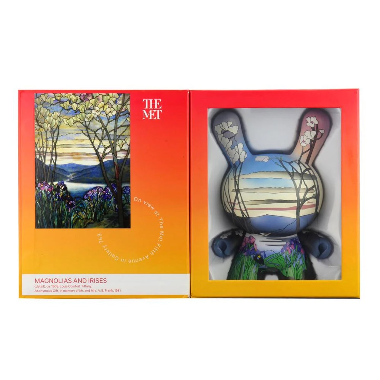 The Met 8-Inch Masterpiece Dunny - Louis C.TIFFANY Magnolias and Irises